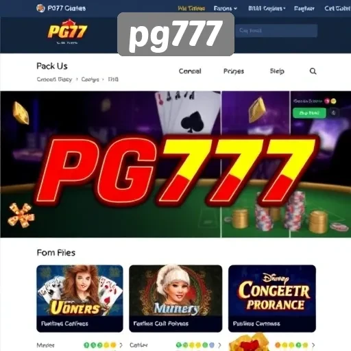 Mengenal pg777 sebagai Platform Game Online Terpercaya